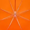 Зонт-трость Promo, оранжевый с логотипом