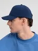 Бейсболка Kosmos, темно-синяя с логотипом
