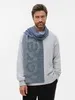 Шарф Denim XXL на заказ, полушерсть с логотипом