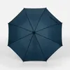 Зонт-трость Promo, темно-синий с логотипом