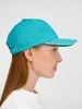 Бейсболка Buffalo, бирюзовая с белым с логотипом
