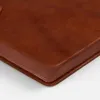 Ежедневник Leadmark, недатированный, коричневый с логотипом