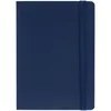 Ежедневник New Factor, недатированный, темно-синий с логотипом