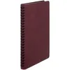 Ежедневник Spring Urban на заказ, недатированный, бордовый