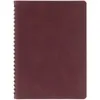 Ежедневник Spring Urban на заказ, недатированный, бордовый