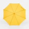 Зонт-трость Promo, желтый с логотипом