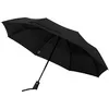 Складной зонт Fiber Magic Superstrong, черный с логотипом