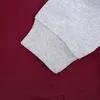 Бомбер College, бордовый с логотипом