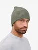 Шапка Catch Match без помпона, зеленая (полынь) с логотипом