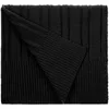 Шарф Knit Beat, черный с логотипом