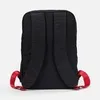 Рюкзак B2, черный с красными стропами с логотипом