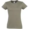 Футболка женская Imperial women 190 хаки, размер S
