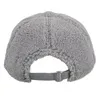 Бейсболка Oblako, утепленная, серая с логотипом