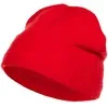 Шапка Fleecy, красная с логотипом