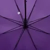 Зонт-трость Standard, фиолетовый с логотипом