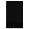 Шарф Flette, черный с логотипом