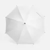 Зонт-трость Standard, белый с логотипом