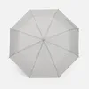 Зонт складной Cloudex, светло-серый