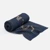 Шарф на заказ InRib Grand, XXXL, полушерсть с логотипом