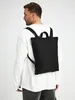 Рюкзак холщовый Discovery Bag, черный с логотипом