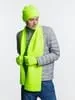 Шапка Urban Flow, салатовый неон с логотипом