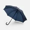 Зонт-трость Standard, темно-синий с логотипом