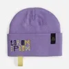 Шапка Urban Flow, фиолетовая с логотипом