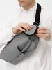 Сумка через плечо Altro, серая с логотипом