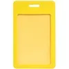 Чехол для пропуска Devon, желтый с логотипом