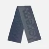 Шарф Denim XXL на заказ, полушерсть с логотипом