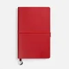 Ежедневник Waltz, недатированный, красный