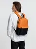 Рюкзак Base Up, черный с оранжевым с логотипом