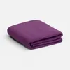Флисовый плед Warm&Peace XL, фиолетовый с логотипом