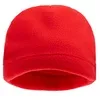 Шапка Fleecy, красная с логотипом