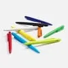Ручка шариковая Prodir DS11 PMP, красная с логотипом
