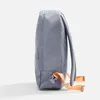 Рюкзак B2, серый с оранжевыми стропами с логотипом