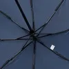 Зонт складной Classic, темно-синий с логотипом