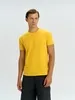 Футболка унисекс Regent 150, желтая с логотипом