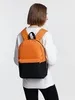 Рюкзак Base Up, черный с оранжевым с логотипом