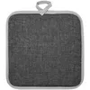 Прихватка Settle In, серая с логотипом