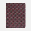 Флисовый плед Warm&Peace XL, белый с логотипом