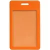 Чехол для пропуска Devon, оранжевый с логотипом
