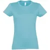 Футболка женская Imperial women 190 бирюзовая, размер S