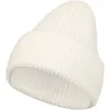 Шапка Flette, молочно-белая с логотипом