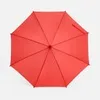 Зонт-трость Standard, красный с логотипом