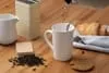 Кружка Parley с ложкой и бамбуковой крышкой с логотипом