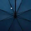 Зонт-трость Standard, темно-синий с логотипом
