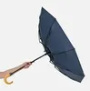 Зонт складной Classic, темно-синий с логотипом