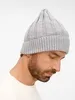 Шапка Bellish, светло-серый меланж с логотипом