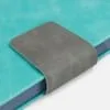 Ежедневник Grande Strap на заказ, датированный, бирюзовый с логотипом